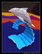 Origami Dolphin